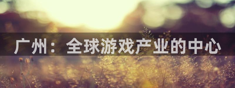 usdt可以换成btc吗：广州：全球游戏产业的中心